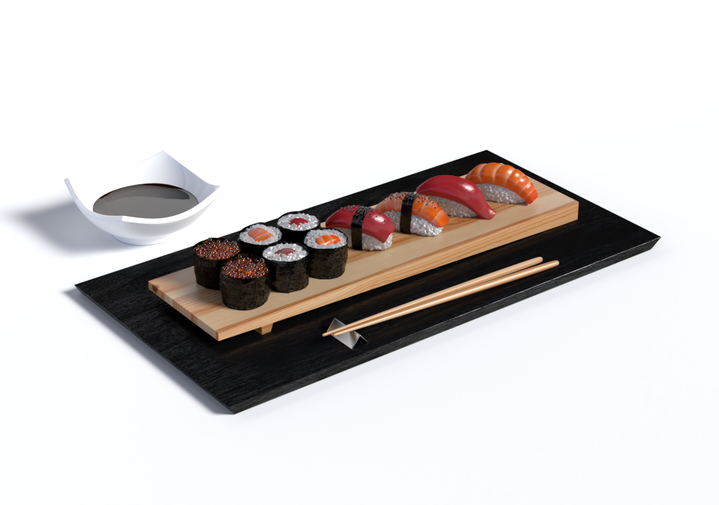 寿司料理SU模型